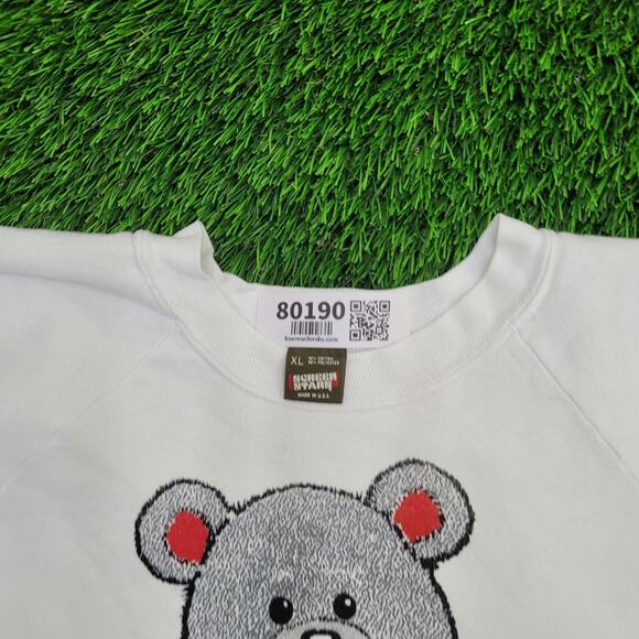 Vintage Ohio-State Buckeyes Sweatshirt Womens XL 22x23 Bear - Picture 13 of 16